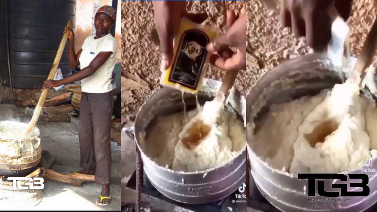 Young man sets record by preparing Banku with K20 alcoholic drink