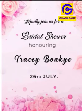 Tracey Boakye Bridal shower