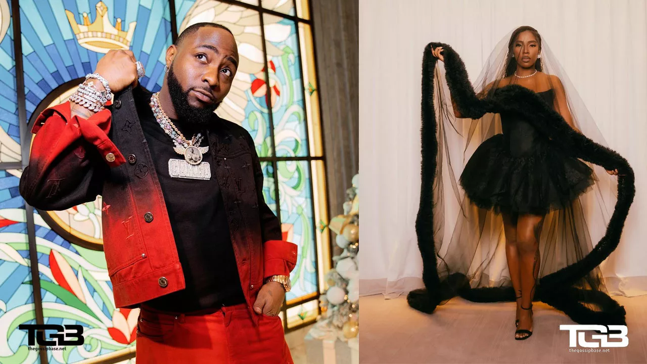 Tiwa Savage and Davido unfollows each other on Instagram