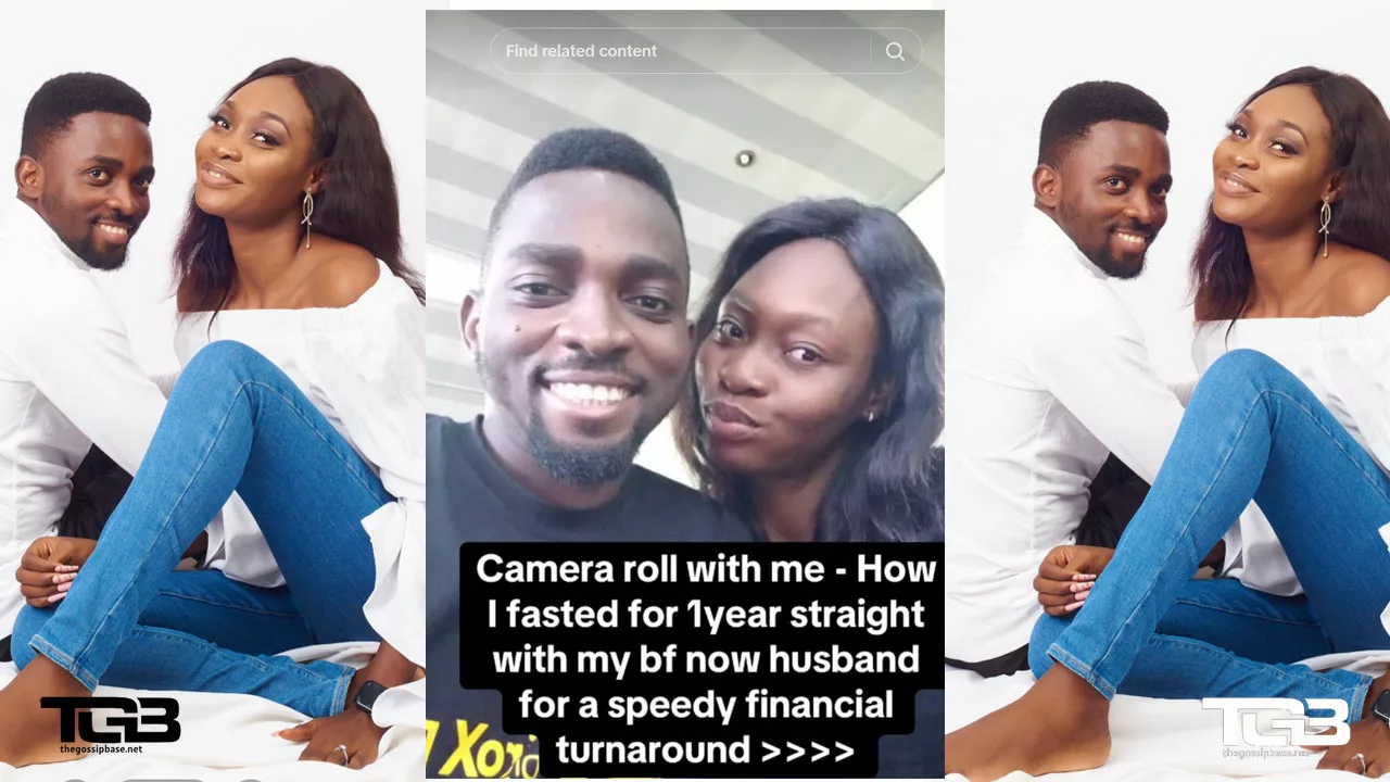 Lady fasts for 1-year straight for husband's financial turnaround