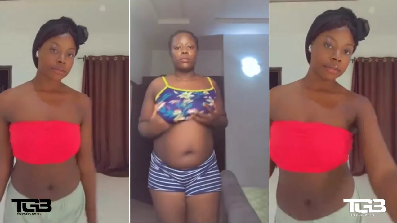 Lady becomes slim after weeks of consistent fasting