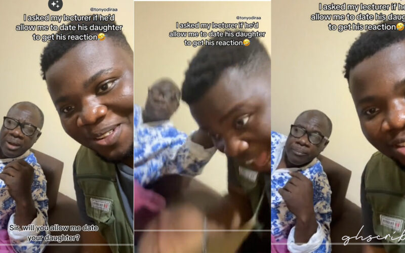 Lecturer slaps student for saying he wants to date his daughter